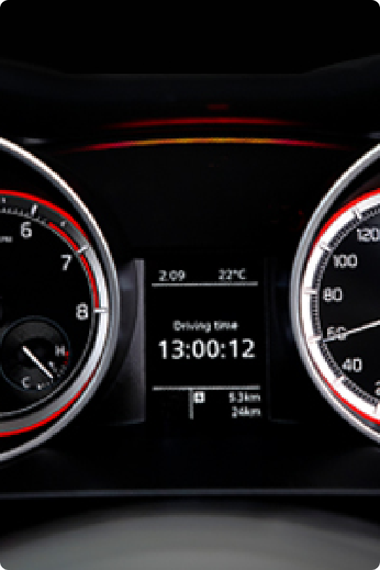 Meter Cluster with Multi Information Display